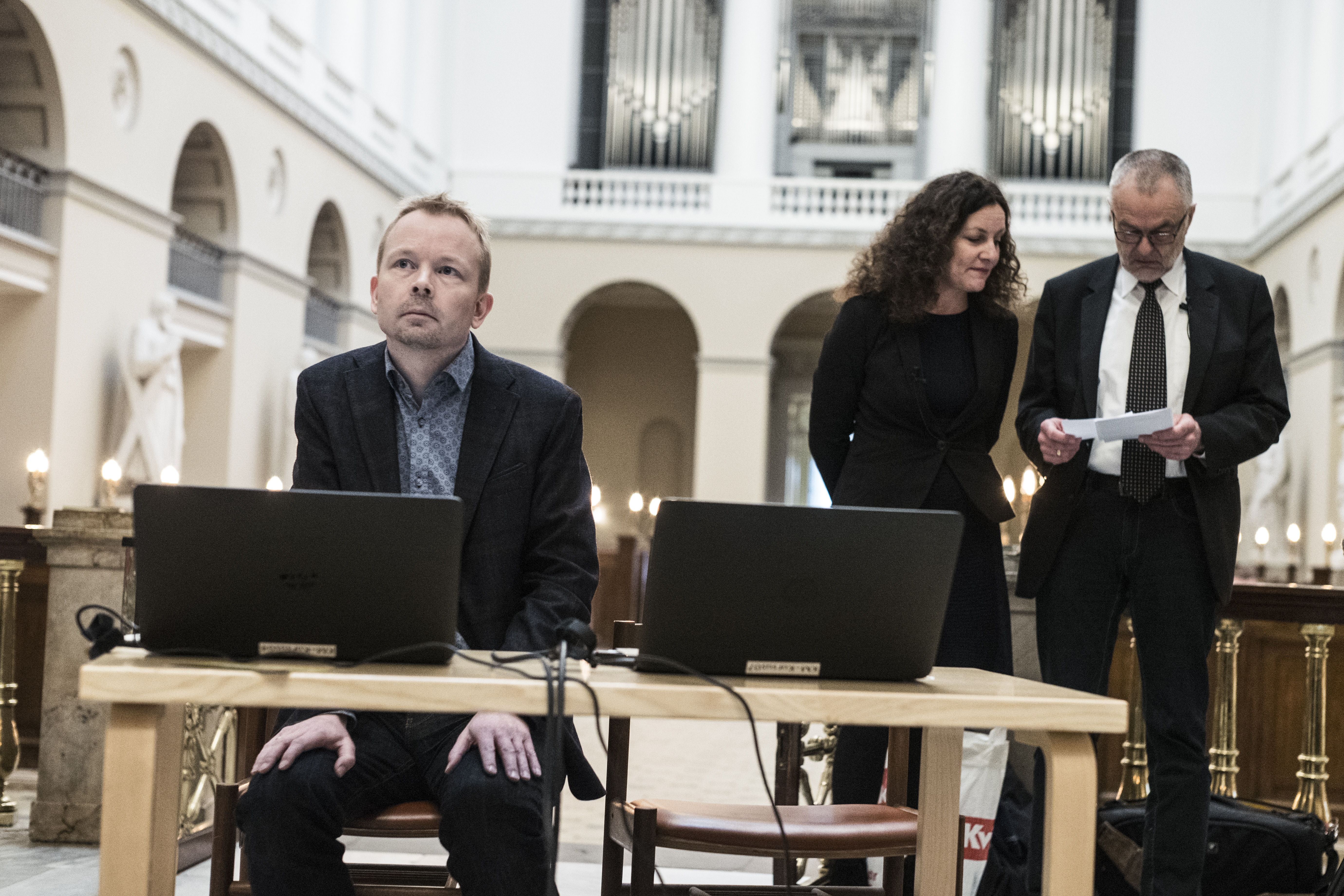 Sjælesorg på Nettet lanceres i Københavns Domkirke. Foto: Claus Bjørn Larsen